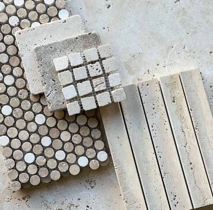 تصویر 2 از سنگ تراورتن ابعاد مختلف برای استفاده در دکوراسیون داخلی